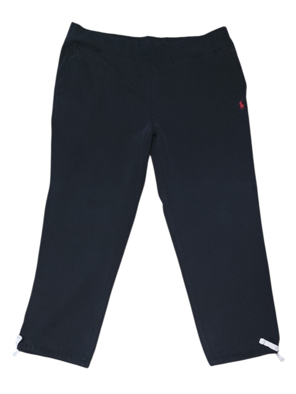 Polo Ralph Lauren Heavyweight Sweatpants Black with Red Pony Men's XL